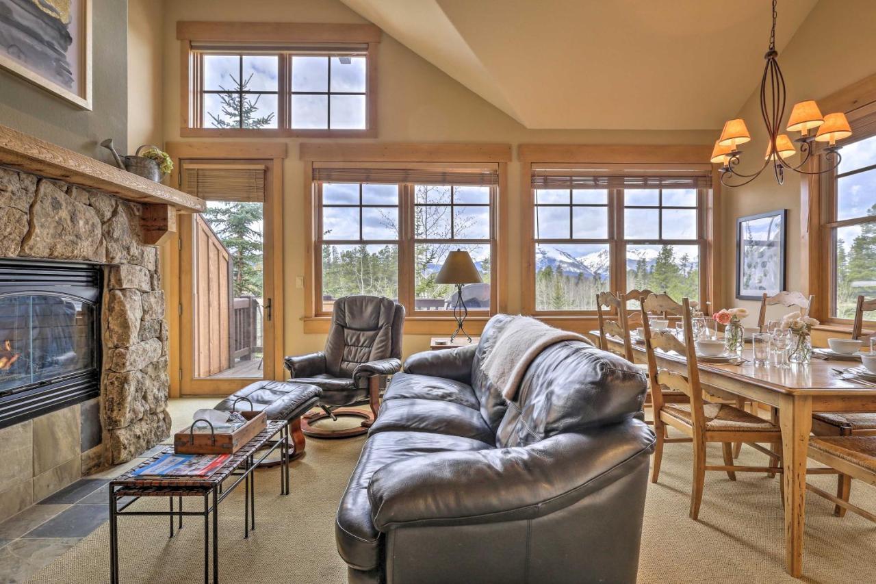 Keystone Condo On Golf Course With Mountain View Екстер'єр фото