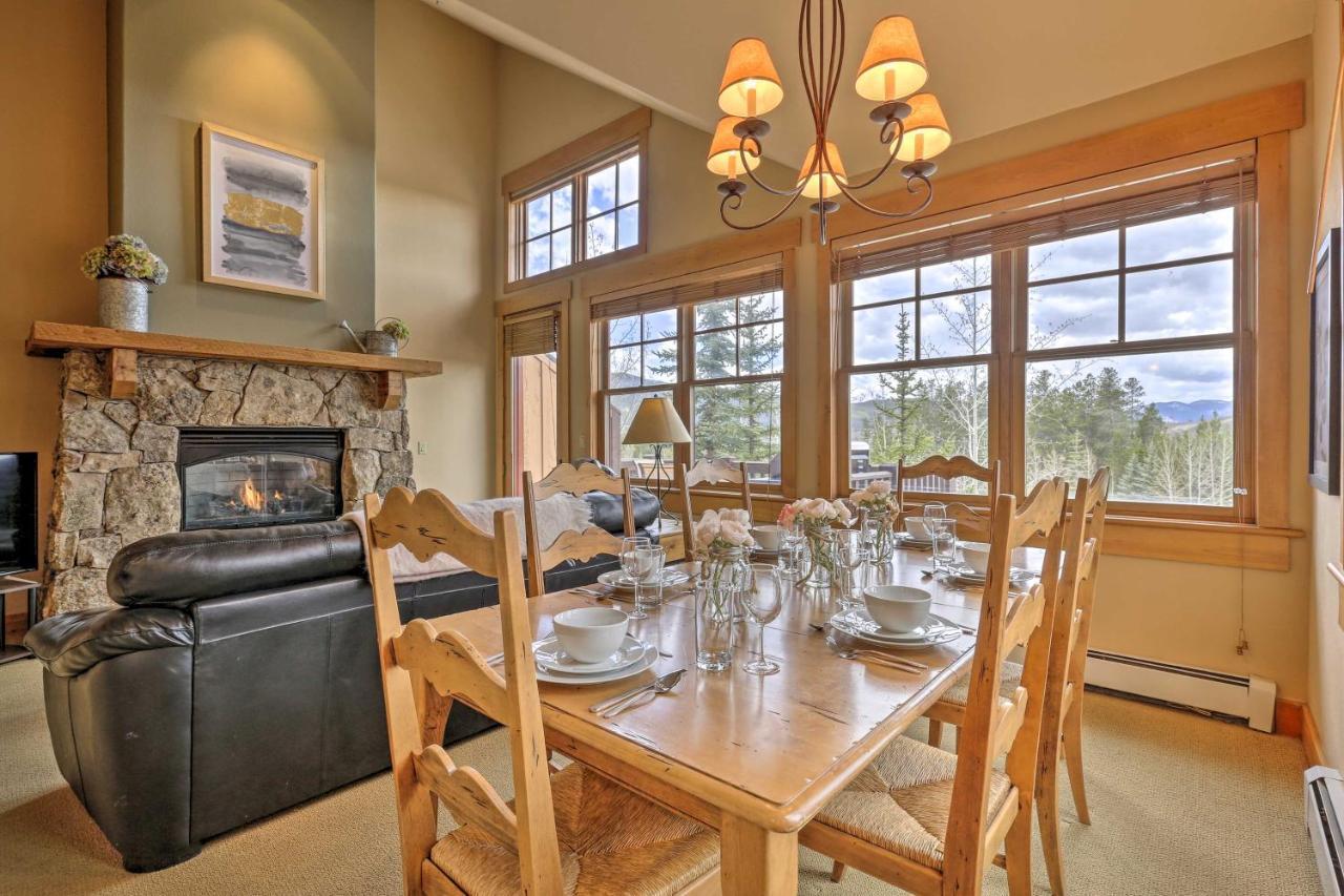 Keystone Condo On Golf Course With Mountain View Екстер'єр фото