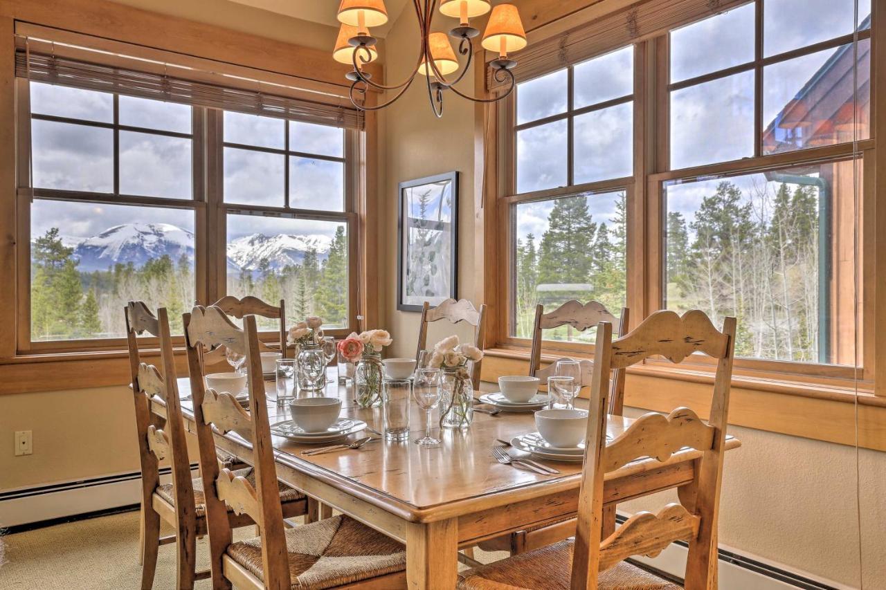 Keystone Condo On Golf Course With Mountain View Екстер'єр фото
