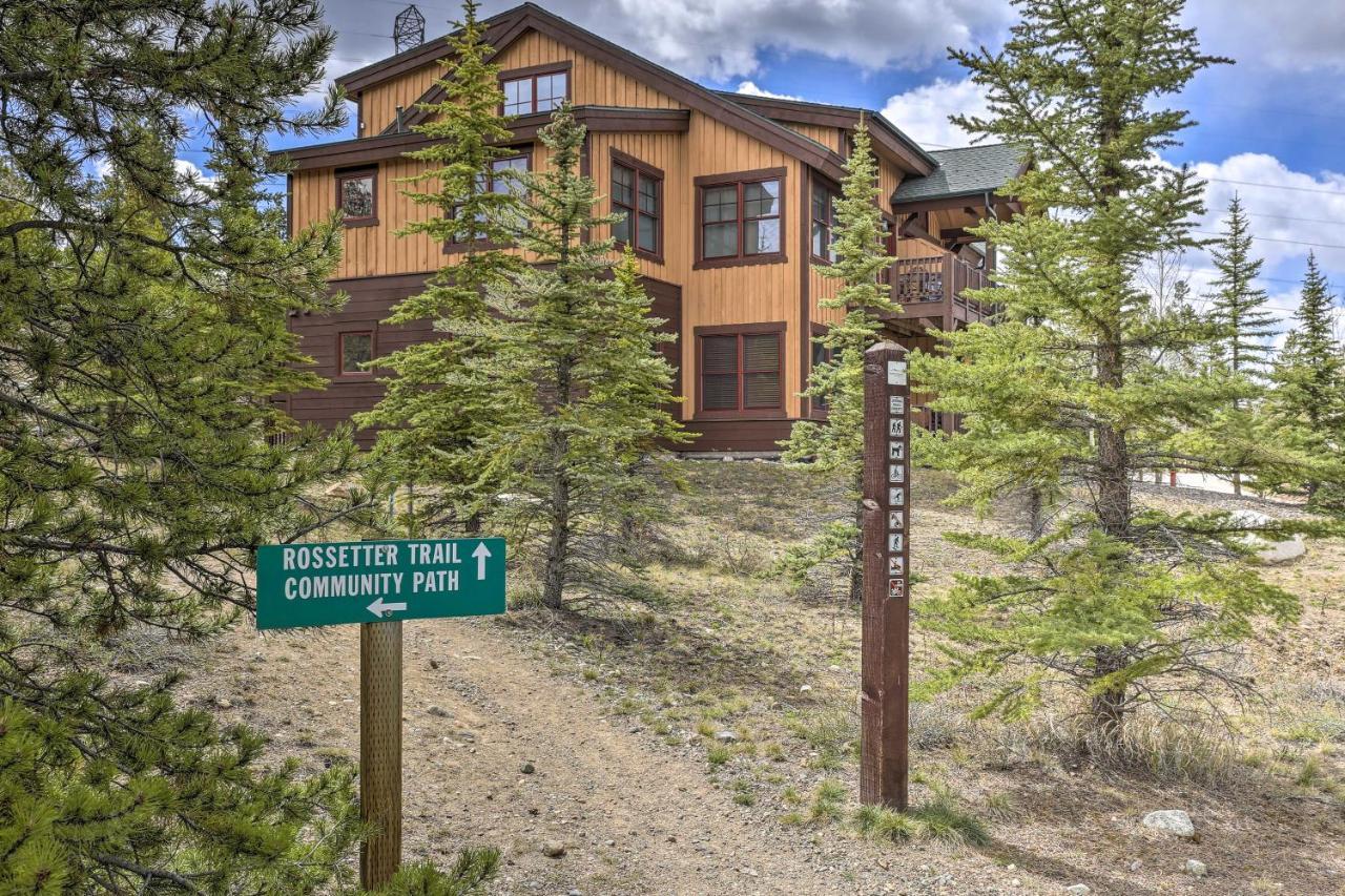Keystone Condo On Golf Course With Mountain View Екстер'єр фото
